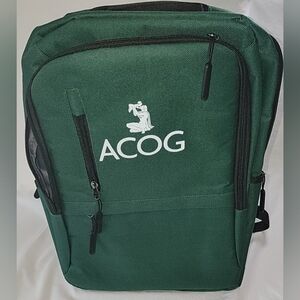 ACOG Green Backpack for Men or Women